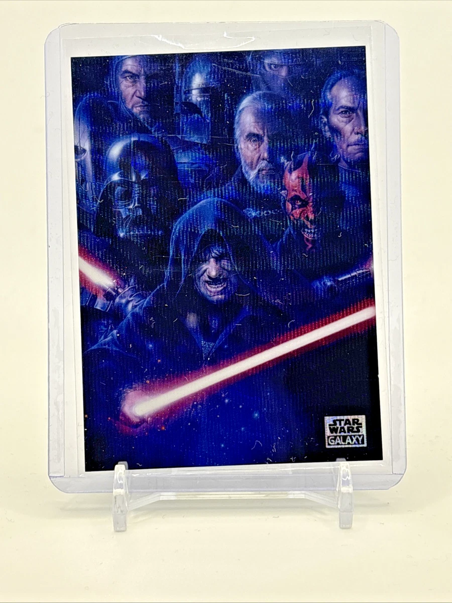 Shadow of Evil Base trading card from 2025 Topps 2025 Topps Chrome Star Wars Galaxy