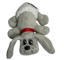 Hasbro Grey Pound Puppy Newborns Stuffed Animal Plush w/Collar Diaper 2019