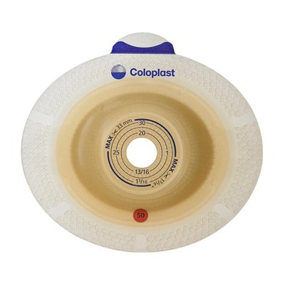 Coloplast Precut Extended Wear Ostomy Barrier 50 mm Flange 5 per Box