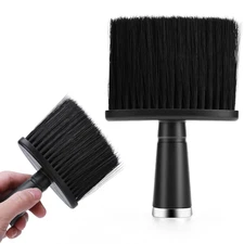 2 Pcs Barber Neck Duster Brush Plastic Neck Duster Soft Hair Cleaning Brush
