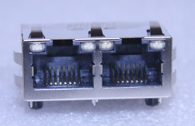 2301996-7 Connector Jack 2 Port PCB, RoHs