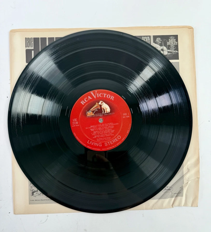 Victor ‘Christmas Hymns And Carols Vol. 1’ by The Robert Shaw Chorale Foto 4 de 4