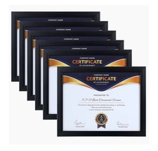 Elsker & Home 8.5x11 Document Frame 6-Pack