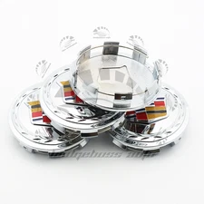 4PC 83mm 3.25" Wheel Center Hub Cap Cover For Escalade ESV EXT 2007-2013 9595891