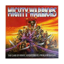 GW Board Game Fantasy Mighty Warriors Box Fair/EX