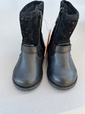 GYMBOREE Toddler Black Boots Girl Toddler 4,5,6,7 NEW