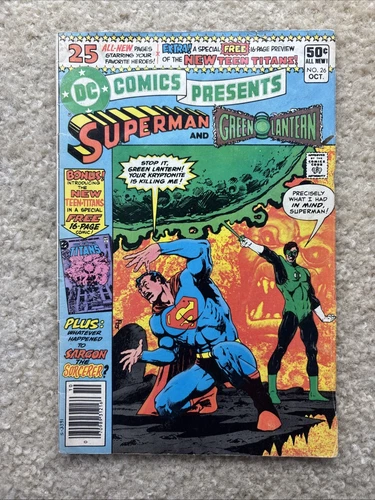 DC Comics Presents #26 (DC Comics Oct 1980) Newsstand 🔑 1st App New Teen Titans