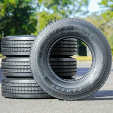 4 Tires LT 225/75R16 Evoluxx EAR203 Light Truck Load F 12 Ply