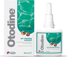 Otodine Ear Cleaner Solution for Cats & Dogs 100ml ICF