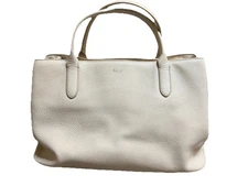 Mark and Graham Leather Tote Handbag Carry Bag Purse