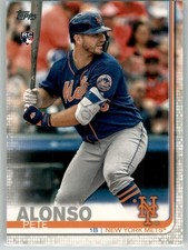 2019 Topps Series 2 PETE ALONSO Base Rookie #475 Mets