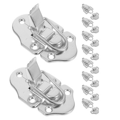 10 Pcs Toggle Lock Clasp Buckle Latch Cabinet Fastener Bag Closures