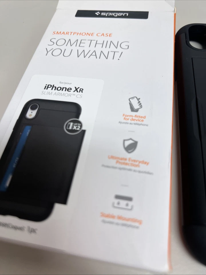 Spigen iPhone XR Black - Image 3 of 4