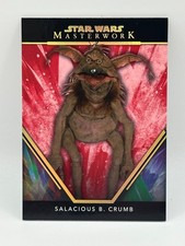 2024 Topps Star Wars Masterwork #32 Salacious B. Crumb Red 6/25