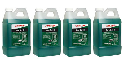Betco Sure Bet II Foaming Disinfectant, Citrus Scent, 67.6 Oz., 4 Bottles, 314