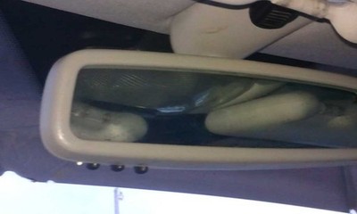 2003 C230 Interior Rear View Mirror 255214