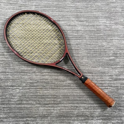 VINTAGE 1979 PRINCE PRO 110 GRAPHITE STRUNG TENNIS RACQUET 4 5/8 GRIP W/CASE