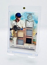 2025 Panini Boys of Summer Cooper Pratt 5-Relic RC /99 Brewers Rookie Prospect