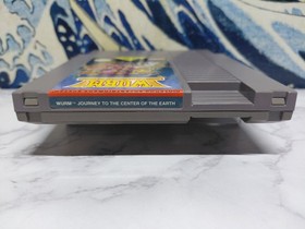 Wurm: Journey to the Center of the Earth Cart & Manual NES CLEANED & TESTED 