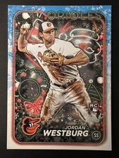 2024 Topps Holiday RC Jordan Westburg Baltimore Orioles