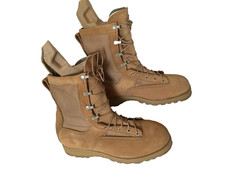 Belleville Gore -Tex Boots Men Tan Leather Combat Vibram Soles Size - 9.5 W