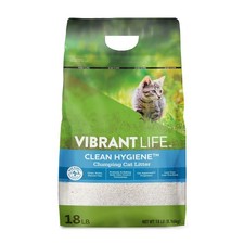 Clumping Cat Litter for Multiple Cats, Low Dust, Highly Absorbent, 18 lb Bag