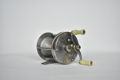Vintage Swedish Abu Record 1800 Fishing Spinning Reel - Foto 2 di 7