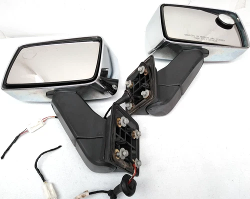 Pair 2006 Hummer H3 Door Mirror Driver Passenger Side Chrome 2007 2008 2009 Q43