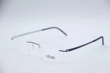 NEW SILHOUETTE 5529 FG 4510 BLUE GUNMETAL AUTHENTIC FRAMES EYEGLASSES 52-19