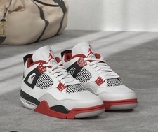 Jordan Air Jordan 4 Mens Mid Top Lace-Up Bask...