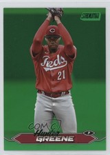 2024 Topps Stadium Club Green Foil 141/199 Hunter Greene #92 0y6d