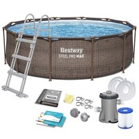 6942138986211 Basen Ogrodowy StelażOwy 366 X 100 Cm 10W1 Bestway 56709 Bestway