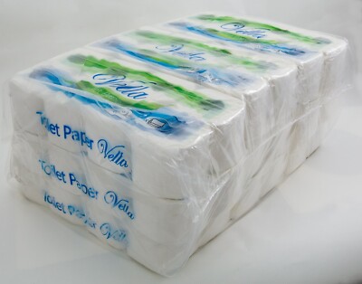 144 Rollen Vella Toilettenpapier  Klopapier WC-Papier 3-lagig 250 Blatt    