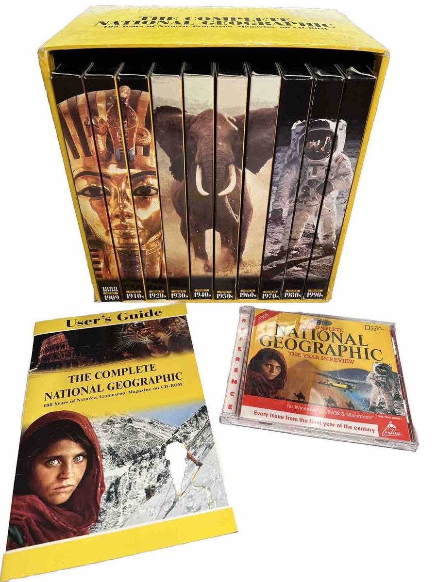 The Complete National Geographic - 100 Years Magazine on CD-ROM in 