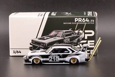 Pop Race C210 Bosozoku Style Matt Black 1/64