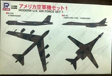 1/700 Modern U.S. Aircraft Set 1, B-52 and B-1 bombers  -- Skywave PitRoad S46