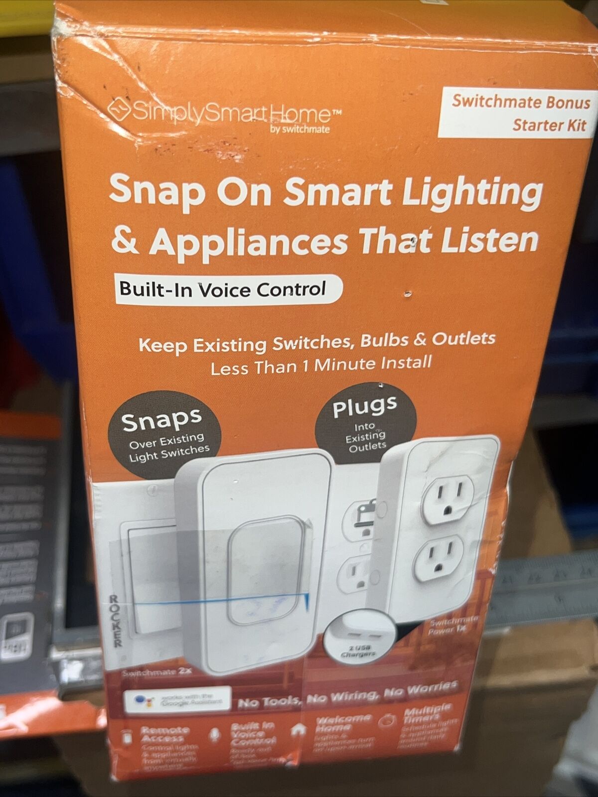 Simply Smart Home Snap on smart lighting & appliances that listen