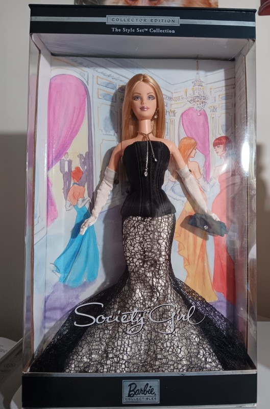 2001 Barbie Society Girl 56293 New in box The Style set collection Collector Ed