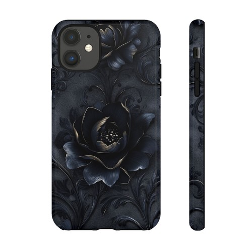 Black Velvet Rose Magic Vines Flower - Phone Case for iPhone, Galaxy, Pixel - 第 115/281 張圖片