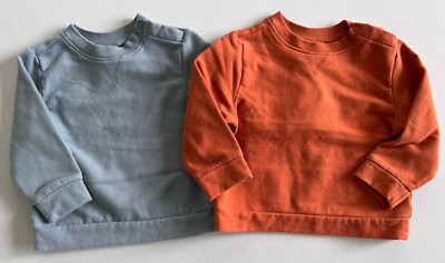 Mighty Goods Set Of 2 Boy Sweatshirt 9 Months 