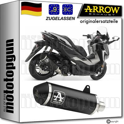 ARROW AUSPUFF ZUGELASSEN KAT URBAN ALUMINIUM SCHWARZ HONDA FORZA 350 2024 24