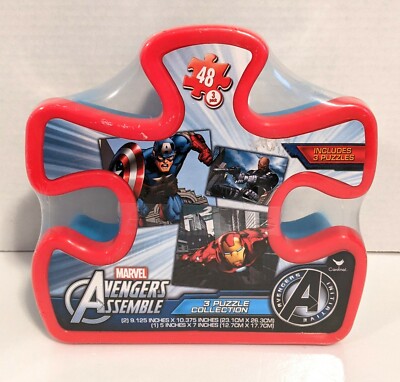 Puzzle -''Marvel's Avengers Assemble'' -3 Puzzle Collection  