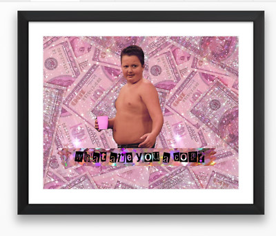 Iconic Glam Gibby Wall Art || 8.5x11 ~ Lounge, Living Space, Bar Cart, Etc.