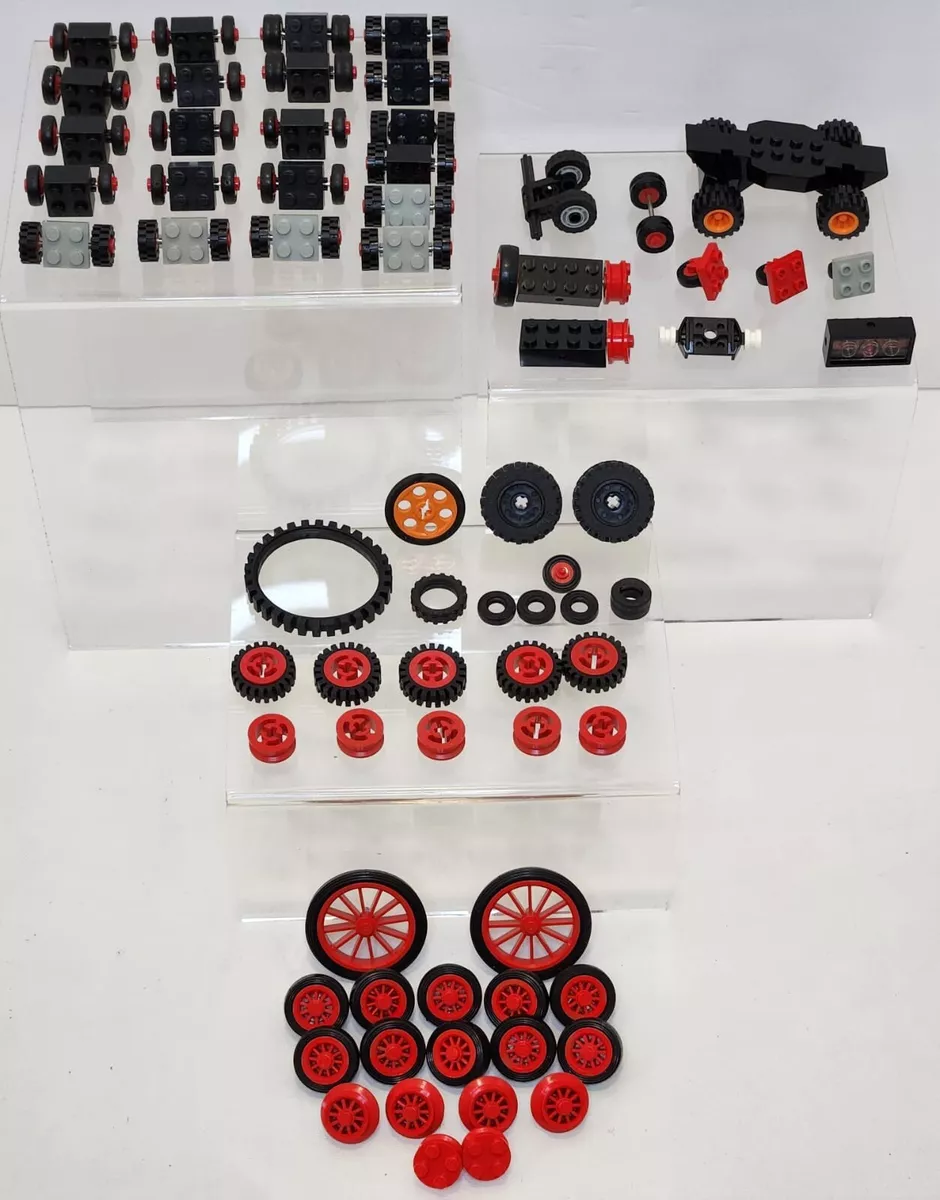 Vintage Lego Wheels Classic Space Town Train Lot