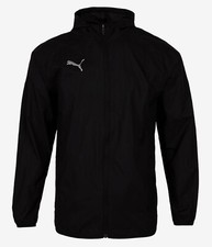 Puma Men Team-Cup Training Jacket Black Wind-shield Top Casual Jackets 65799403