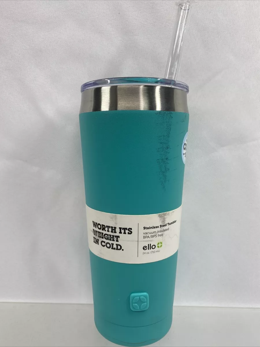 Get Used to Different Stainless Steel Teal Tumbler