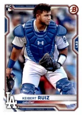 KEIBERT RUIZ 2021 BOWMAN #38 RC DODGERS ID:35694