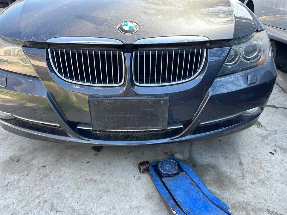 Bmw 335i E90 piezas de separación guardabarros grafito brillante capó faros 2008 Foto 4 de 4