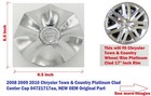 2008 2009 2010 Chrysler Town & Country Center Cap New 04721717aa (For: Chrysler)