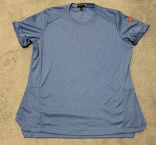 McDonalds Shirt Employee Women’s L Large Blue Team Member Fast Food Work
